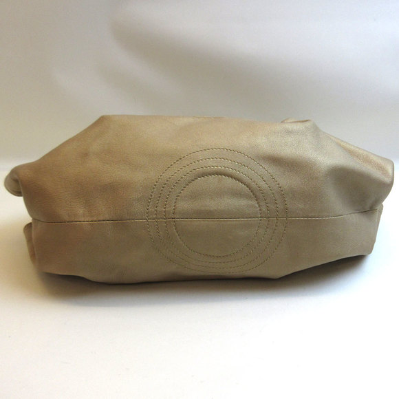 Loewe Nappa Aire Handbag Metallic Gold Color Anagram Women's Leather - Picture 3 of 6